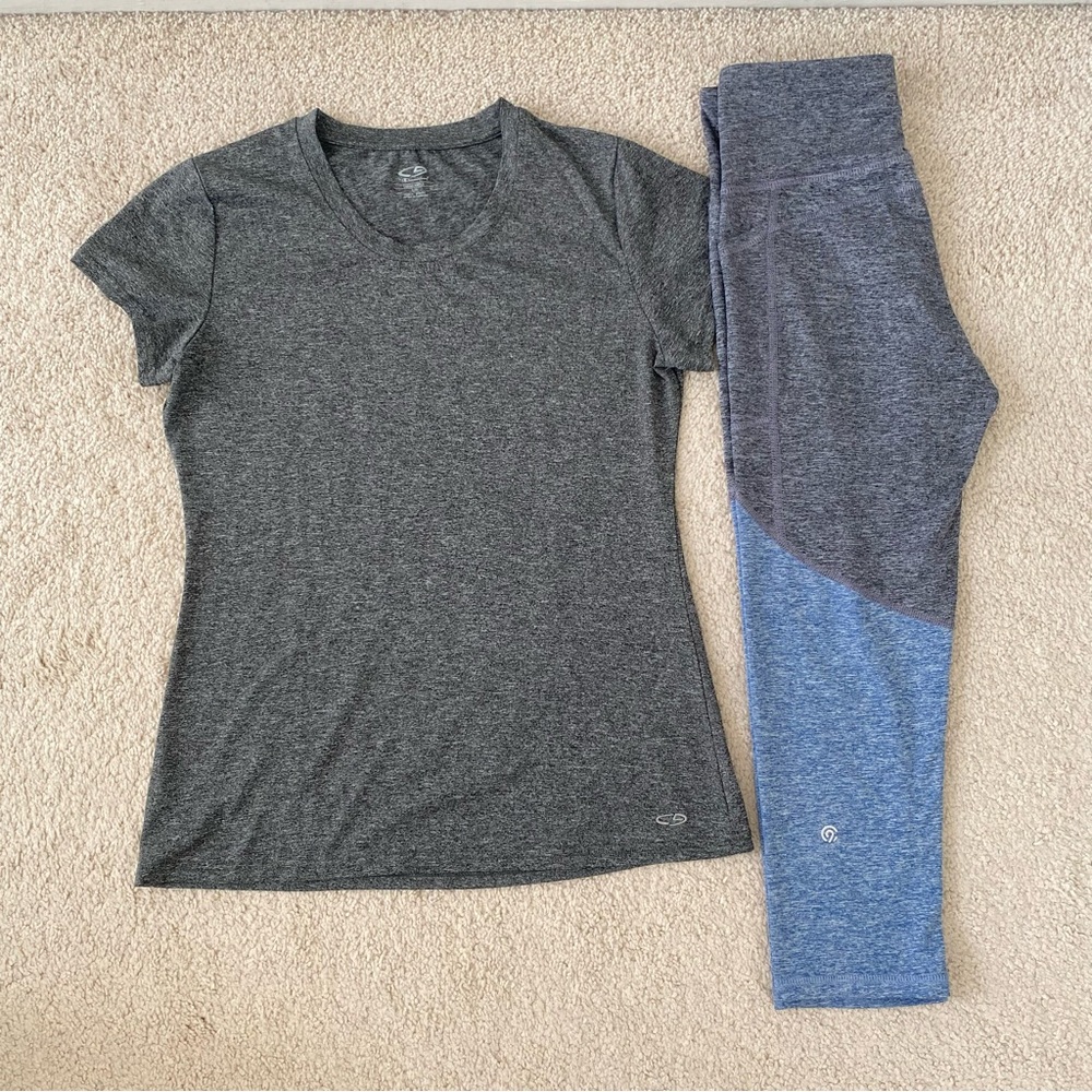 C9 by Champion (Bundle of 2) Women’s Activewear Top and Capris